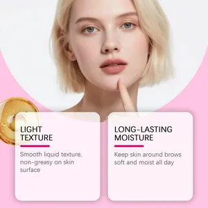 Líquido hidratante para cejas con textura ligera no grasa e hidratación de larga duración