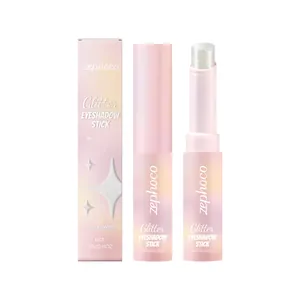 Bâton d'ombre à paupières pailleté Starlight White pour un maquillage brillant, 3g