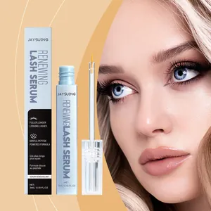 Detaillierte Ansicht des JAYSUING Renewing Wimpernserums mit Applikator und Box