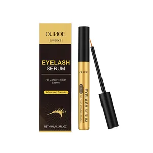 OUHOE Eyelash Growth Serum Advanced Formula For Longer Thicker Lashes Nourishing Eyelash Enhancer Natural Volumizing Eyelash Liquid