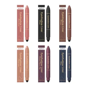 Zephoco 2-in-1 waterproof eyeshadow liner set in six vibrant long-lasting shades