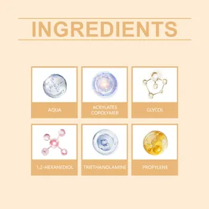 Gedetailleerde ingrediëntenlijst voor ZEPHOCO eyeliner met aqua en glycol