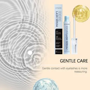 Detaillierte Ansicht von JAYSUING Wimpernserum mit Peptidformel für vollere Wimpern.
