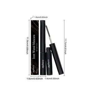 Zephoco brown waterproof mascara dimensions detail view 11.7cm length 4g net weight