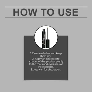 Anwendung des Wimpernserums für längere natürliche Wimpern detaillierte Anleitung