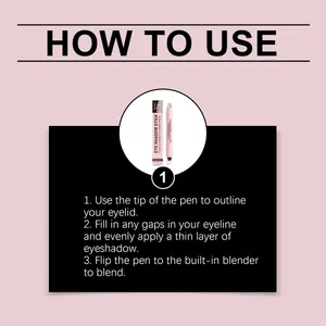 How to use the zephoco bright silver creamy eye shadow stick for a sparkling finish
