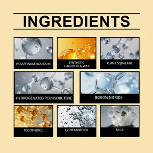 Detailed overview of professional cosmetic ingredients for matte single eyeshadow