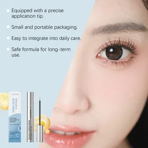 Detailansicht von JAYSUING Wimpernserum mit Präzisionsapplikator und Model