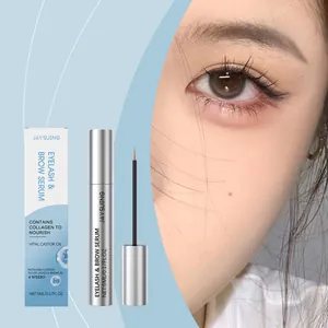 JAYSUING Wimpernwachstumsserum Natürlicher Augenbrauenverstärker Pflegendes Kollagen Rizinusöl Wimpernbehandlung Dickeres Längeres Wimpernserum