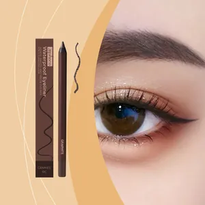 ZEPHOCO Eyeliner Graphite Imperméable Longue Tenue Lisse Anti-Bavures Crayon Maquillage des Yeux pour Femmes Outils Cosmétiques de Beauté