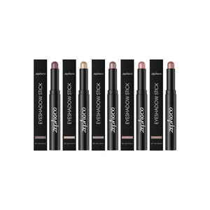 Coffret de 5 bâtons d'ombre à paupières scintillants Zephoco texture crémeuse lisse