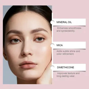 Dettagli ingredienti dell'ombretto in stick per una texture liscia e a lunga durata.