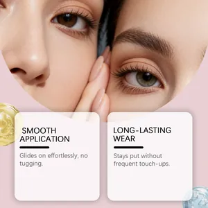 Professional detail showing smooth application and long-lasting wear for matte eyeshadow.