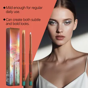 Multichrome Eyeliner-Stift Detail mit schillernder Verpackung und silbernem Augen-Make-up