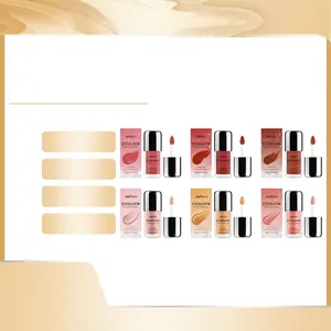 Zephoco Ombre à Paupières Liquide Pailletée Scintillante Imperméable Anti-bavure Longue Durée Maquillage des Yeux Femme