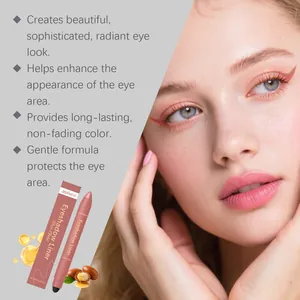 Rose Gold dual eyeshadow liner by Zephoco showing professional long-lasting eye makeup details