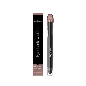 Bâton d'ombre à paupières Zephoco Mocha Brown avec applicateur éponge