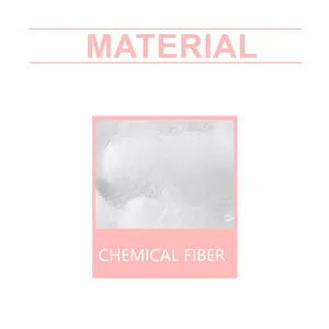 Macro view showing the soft chemical fiber material used in magnetic eyelashes set