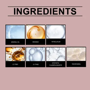 Close-up macro view of the natural ingredients for Zephoco Rose Gold Eyeshadow.