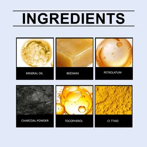 Detailed natural ingredient breakdown for Zephoco brown waterproof eyeliner stamp