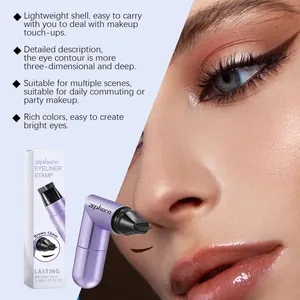 zephoco brown waterproof eyeliner stamp with dual-end design for perfect winged eyes