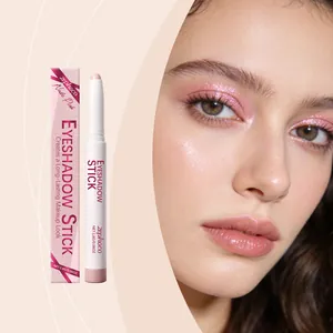 Zephoco Nude Pink Lidschattenstift mit feinem Schimmer für ein langanhaltendes Profi-Make-up