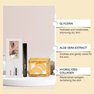 Detailansicht des EELHOE Wimpernserum-Sets mit Glycerin- und Aloe-Vera-Inhaltsstoffen