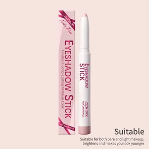 Zephoco Lidschattenstift in Nude Pink mit feinem Schimmer für langanhaltende Looks