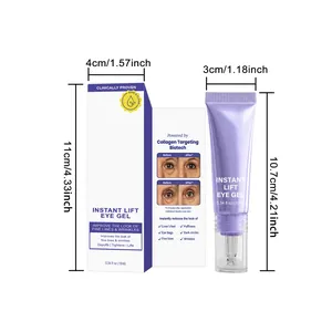 Dimensiones técnicas y detalles del envase de Instant Lift Eye Gel para los ojos