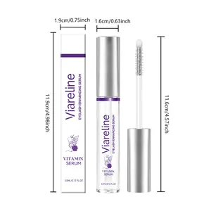 Dimensions and packaging details for Viareline Vitamin Eyelash Enhancing Serum