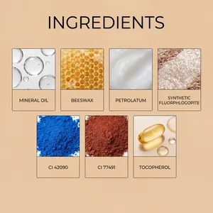 Key ingredients of Zephoco mascara including beeswax, mineral oil, and tocopherol