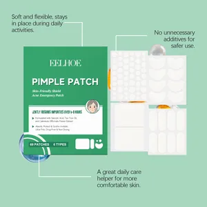 Parches para el acné EELHOE con ácido salicílico y aceite de árbol de té para la piel