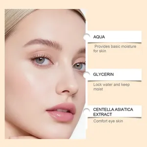 Detalles de los ingredientes de la crema CC hidratante para ojos con glicerina