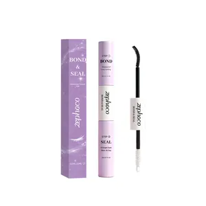 Zephoco waterproof long-lasting double-ended eyelash glue bond and seal with packaging