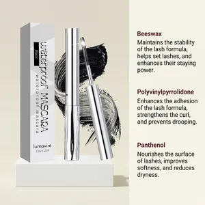 Professional ingredient breakdown for Lumavire waterproof black mascara with beeswax