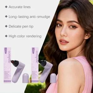 Zephoco waterproof eyeliner stamp pen for precise lines and long-lasting beauty makeup