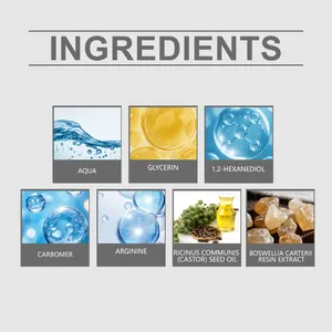 Lista detallada de ingredientes para la esencia de incienso y aceite de semilla de ricino
