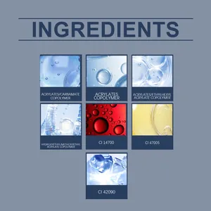 Detailed list of ingredients for cat eye nail polish showing safe chemical components