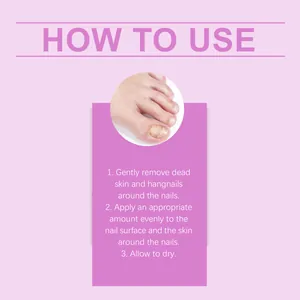 How to use nail essence pen for cuticle repair and healthy nail growth instructions.