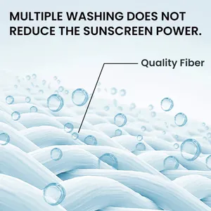 Macro view of high-quality fiber texture for UV protection sunscreen nail gloves