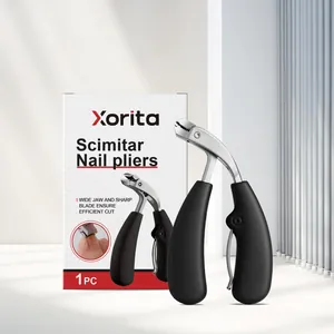 Professionelle XORITA Nagelschneider mit breitem Maul für dicke Nägel und Verpackung