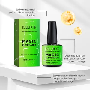 EELHOE Magic Eliminator nail polish remover with 8ml bottle and professional formula