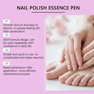 Detailed features of EELHOE nail essence pen for professional cuticle care and hydration.