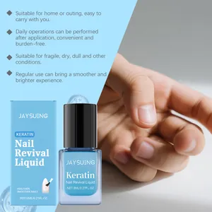 Keratin-Nagelpflegeöl für gesündere Nägel, abgebildet mit der Produktverpackung