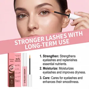 Wimpernserum-Detail mit stärkenden und feuchtigkeitsspendenden Vorteilen in 4 Wochen.