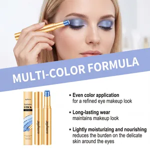 Σκιά ματιών Zephoco σε στικ icy blue για εκλεπτυσμένο και μακράς διάρκειας μακιγιάζ ματιών.