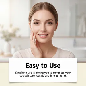 Mousse de soin des cils professionnelle pour un nettoyage et démaquillage doux