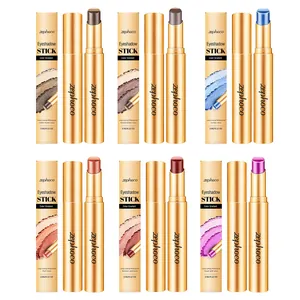 Set di matite ombretto Zephoco waterproof con sei tonalità sfumate di colore scintillante