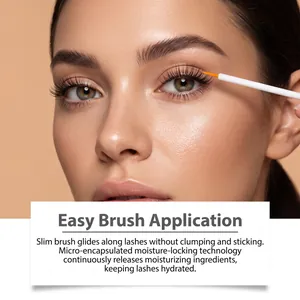 Zephoco Wimpernserum Bürste Detailansicht mit feinem Applikator für natürliche Wimpern