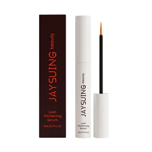 JAYSUING Wimpernverdichtungsserum 5ml Set mit Box und Präzisions-Applikatorpinsel